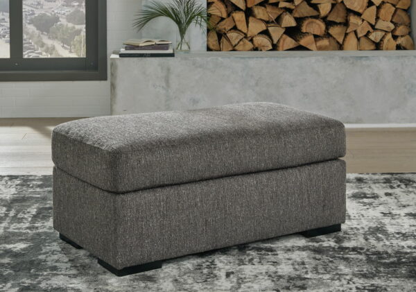 Gardiner - Pewter - 2 Pc. - Chair And A Half, Ottoman - Image 4