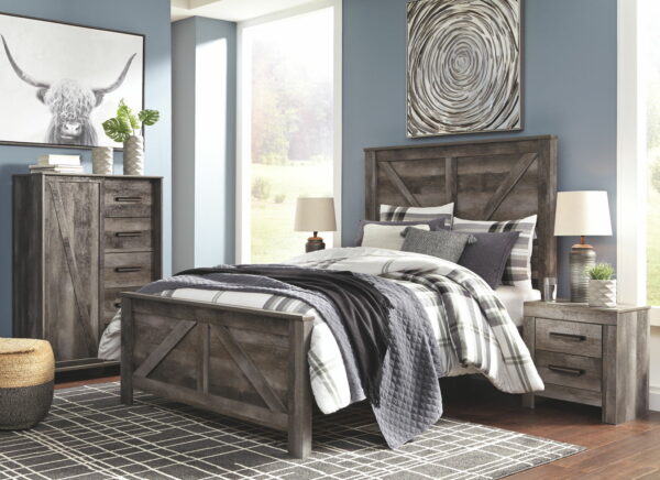 Wynnlow - Crossbuck Panel Bed - Image 9