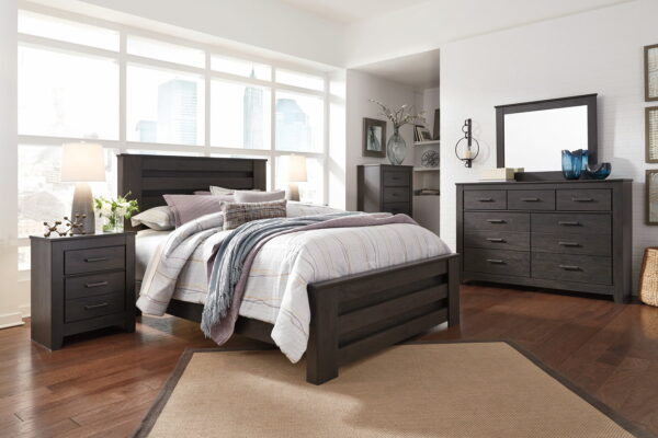Brinxton - Charcoal - Five Drawer Chest - Image 4