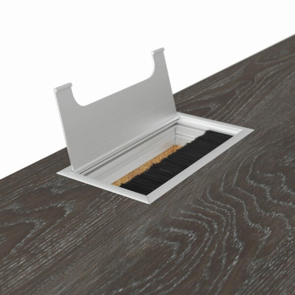 Dorrinson - White / Black / Gray - Home Office Desk - Image 6