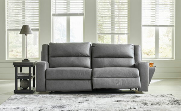 Brixworth - Slate - 2 Seat Reclining Sofa - Image 9