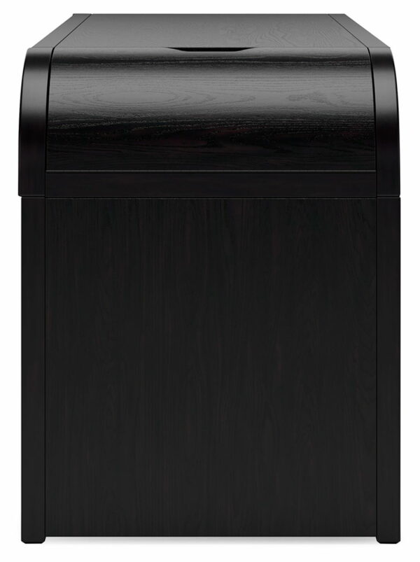 Rowanbeck - Black - Home Office Desk - Image 11