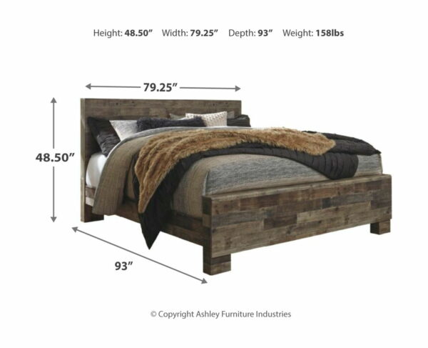 Derekson - Panel Bed - Image 7