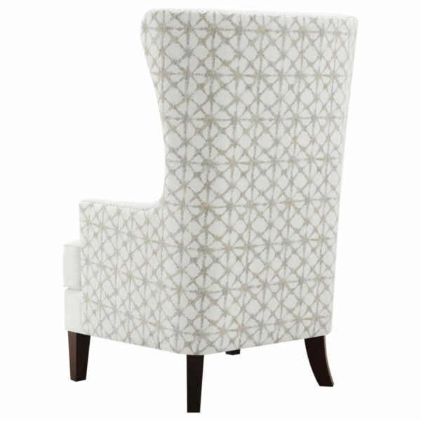 Pippin - Upholstered High Wingback Accent Chair - Latte - Image 7