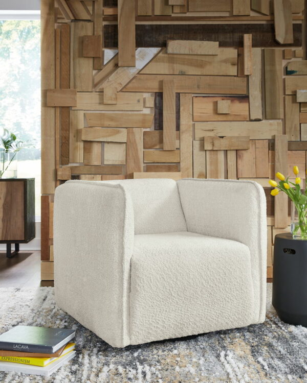Lonoke - Gray - Swivel Accent Chair - Image 3