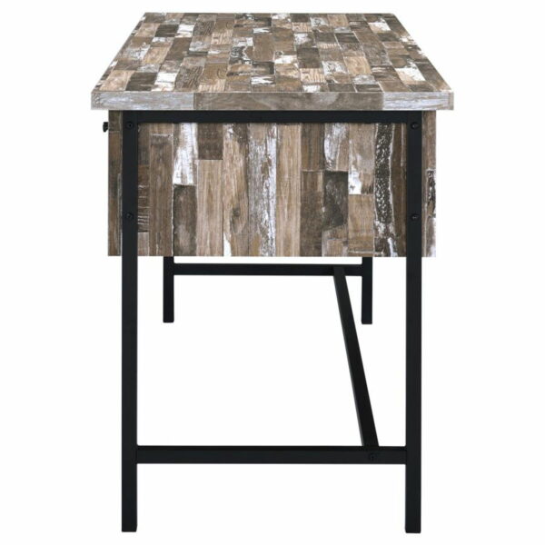 Kemper - 4-Drawer Writing Desk - Salvaged Cabin - Image 9