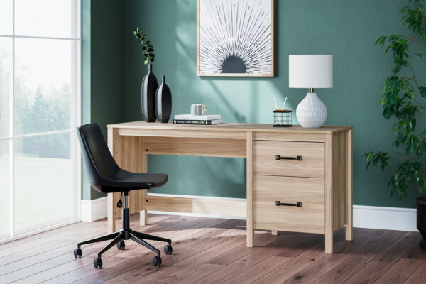 Battelle - Tan - Home Office Desk - Image 6