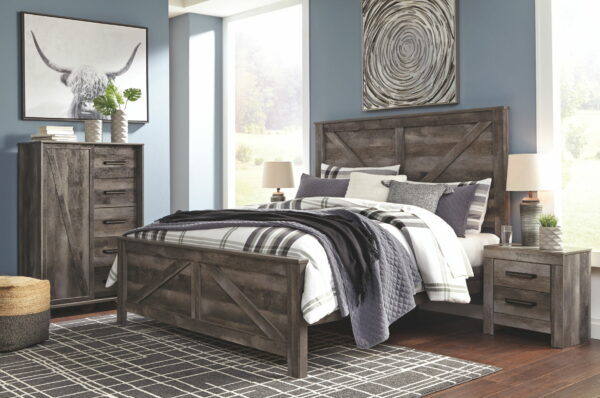 Wynnlow - Crossbuck Panel Bed - Image 8