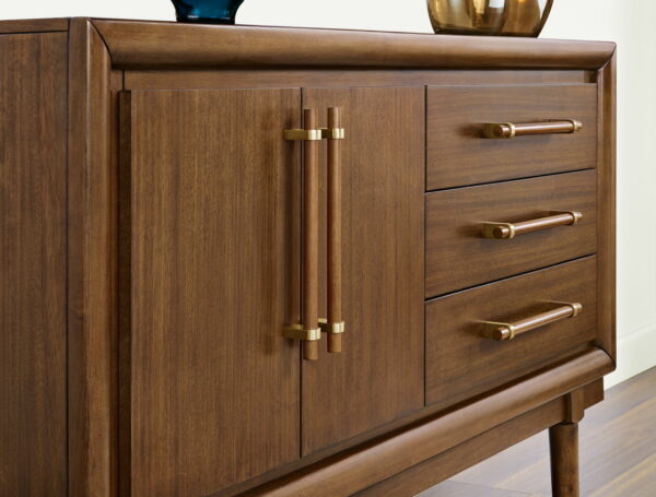 Lyncott - Brown - Dining Room Server - Image 2