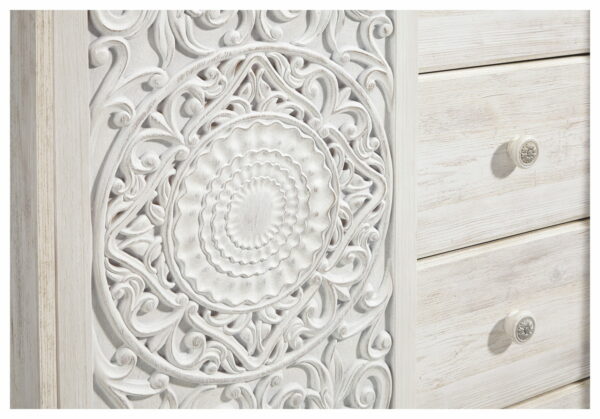 Paxberry - Whitewash - Dressing Chest - Image 3