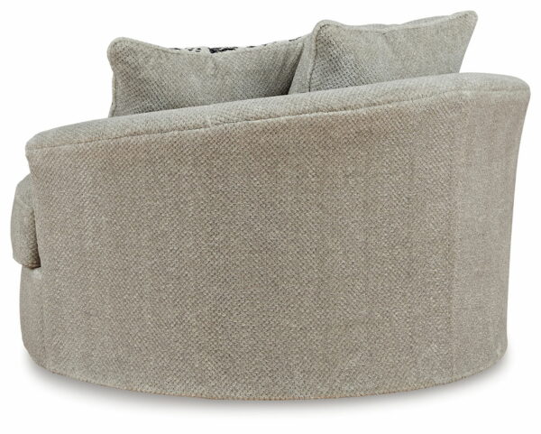 Calnita - Sisal - Oversized Swivel Accent Chair - Image 5