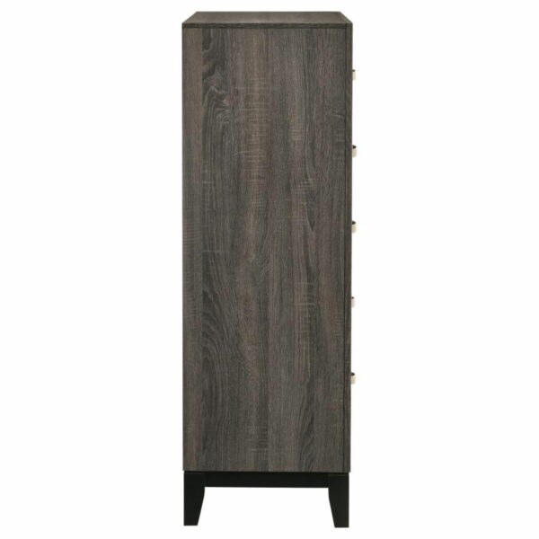 Watson - 5-Drawer Bedroom Chest - Gray Oak - Image 10