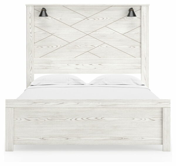 Gerridan - Panel Bed With Sconces - Image 12