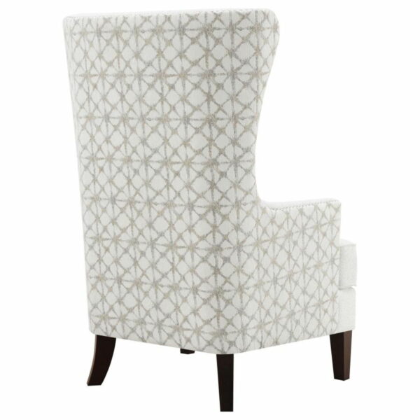 Pippin - Upholstered High Wingback Accent Chair - Latte - Image 11