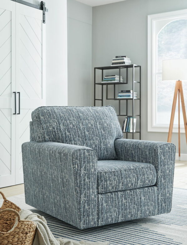 Aterburm - Twilight - Swivel Accent Chair - Image 6