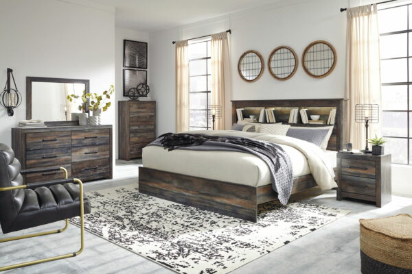 Drystan - Panel Bookcase Bed - Image 17