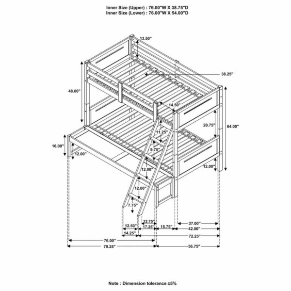 Littleton - Bunk Bed - Image 37