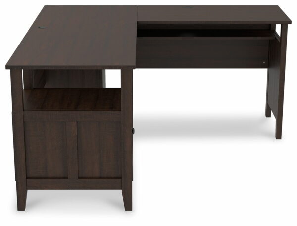 Camiburg - Warm Brown - 2-Piece Home Office Desk - Image 8