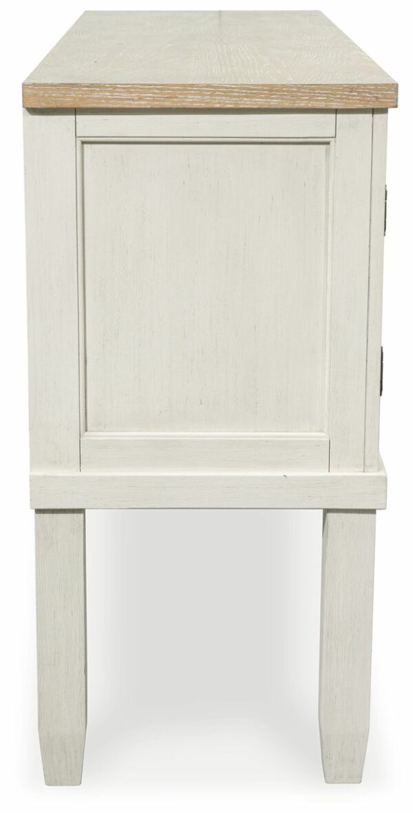 Shaybrock - Antique White / Brown - Dining Room Server - Image 9