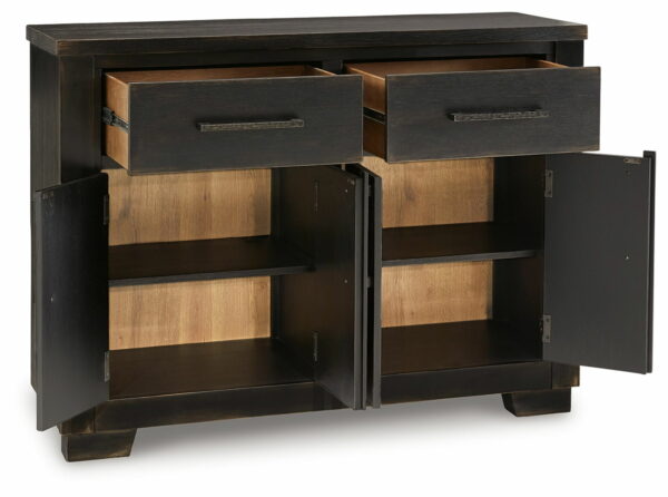 Galliden - Black - Dining Room Buffet - Image 8