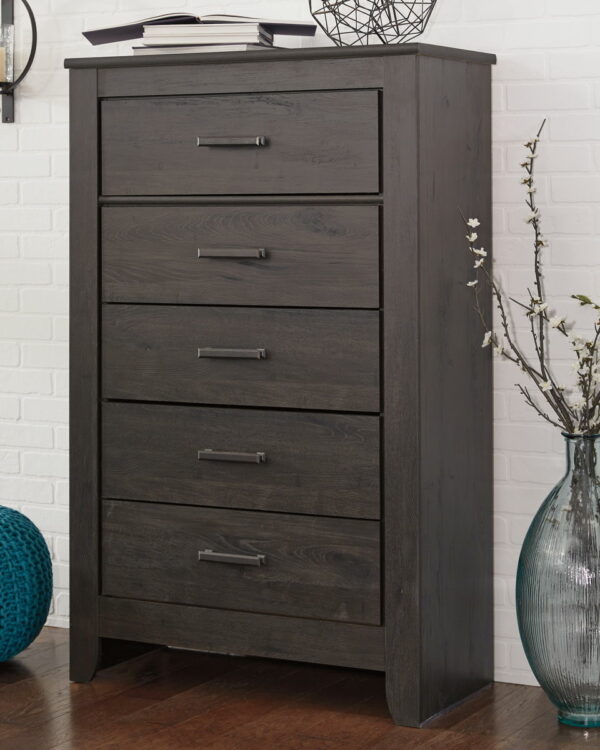 Brinxton - Charcoal - Five Drawer Chest - Image 5