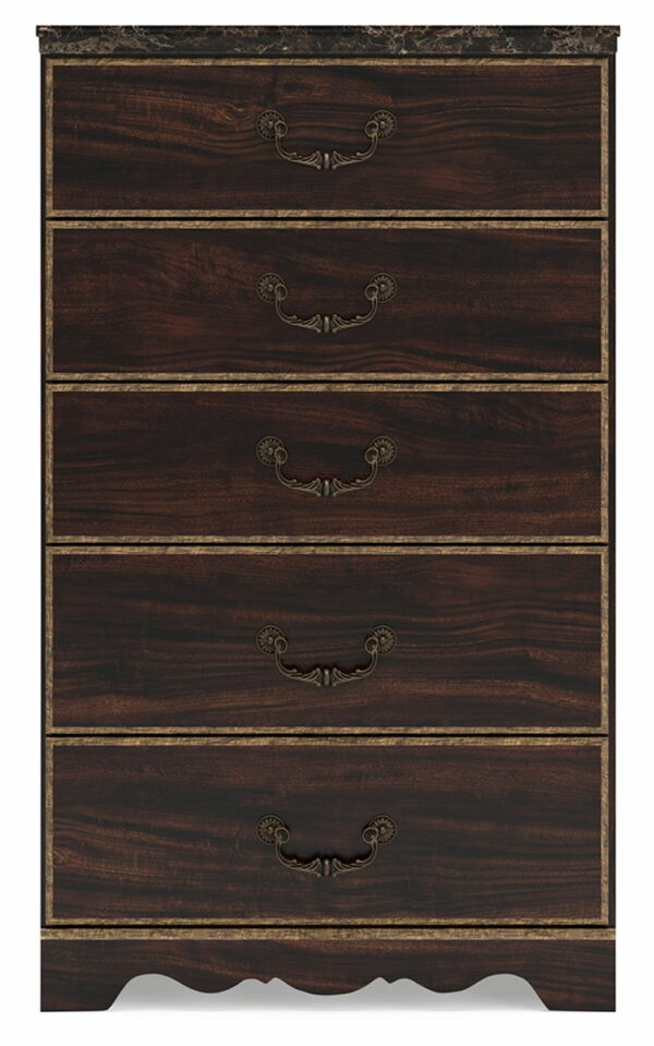 Glosmount - Two-tone - Five Drawer Chest - Image 3
