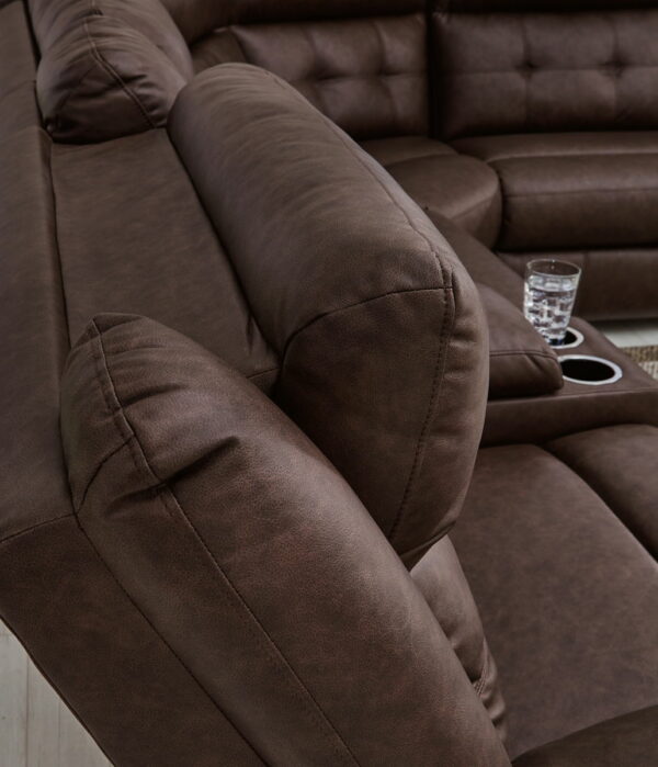 Punch Up - Power Reclining Sectional - Image 6