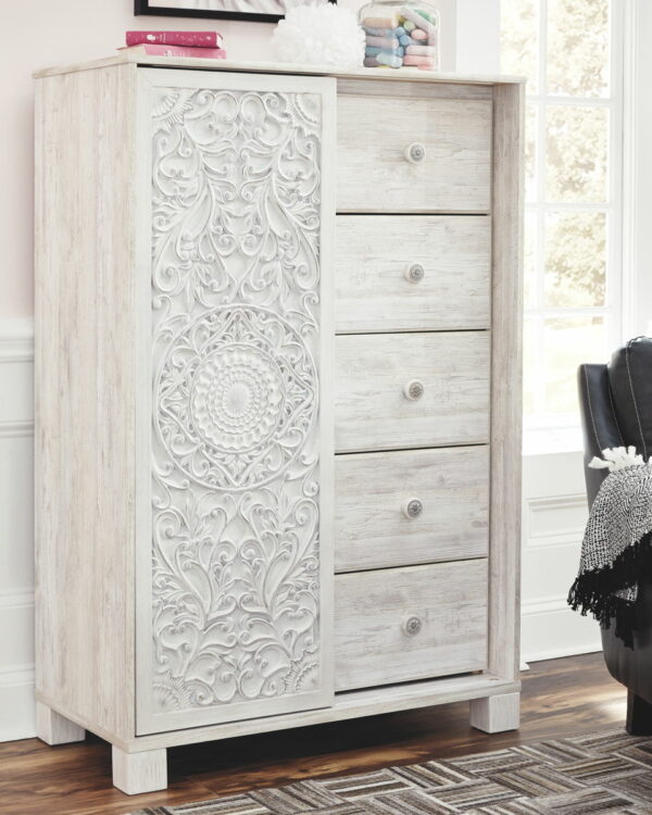 Paxberry - Whitewash - Dressing Chest - Image 9