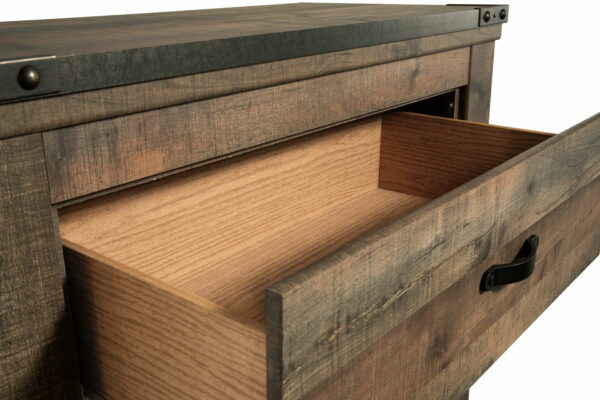 Trinell - Brown - Five Drawer Chest - Image 9