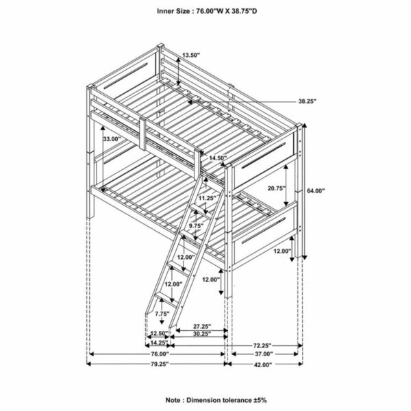Littleton - Bunk Bed - Image 30
