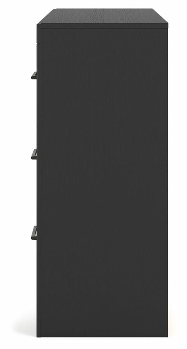 Vertani - Black / Honey Brown - Six Drawer Dresser - Image 4