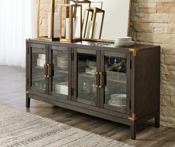 Burkhaus - Dark Brown - Dining Room Server - Image 5