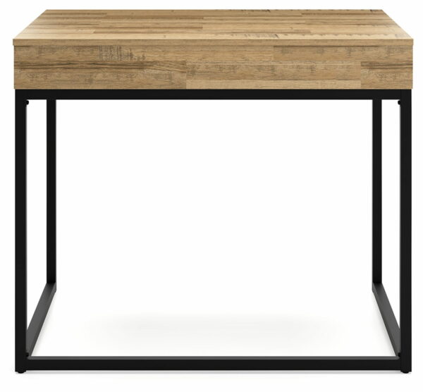 Gerdanet - Light Brown / Black - Home Office Lift Top Desk - Image 7