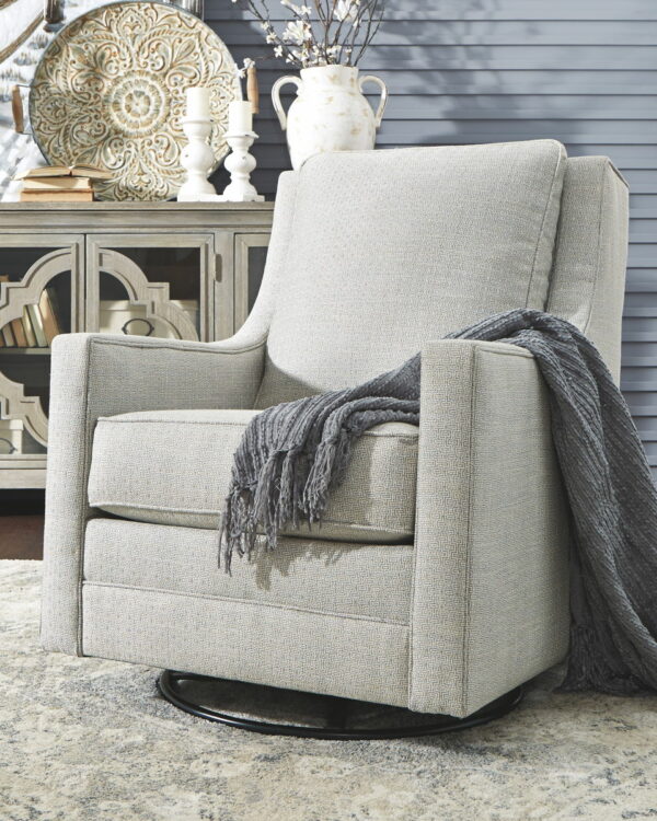 Kambria - Swivel Glider Accent Chair - Image 3