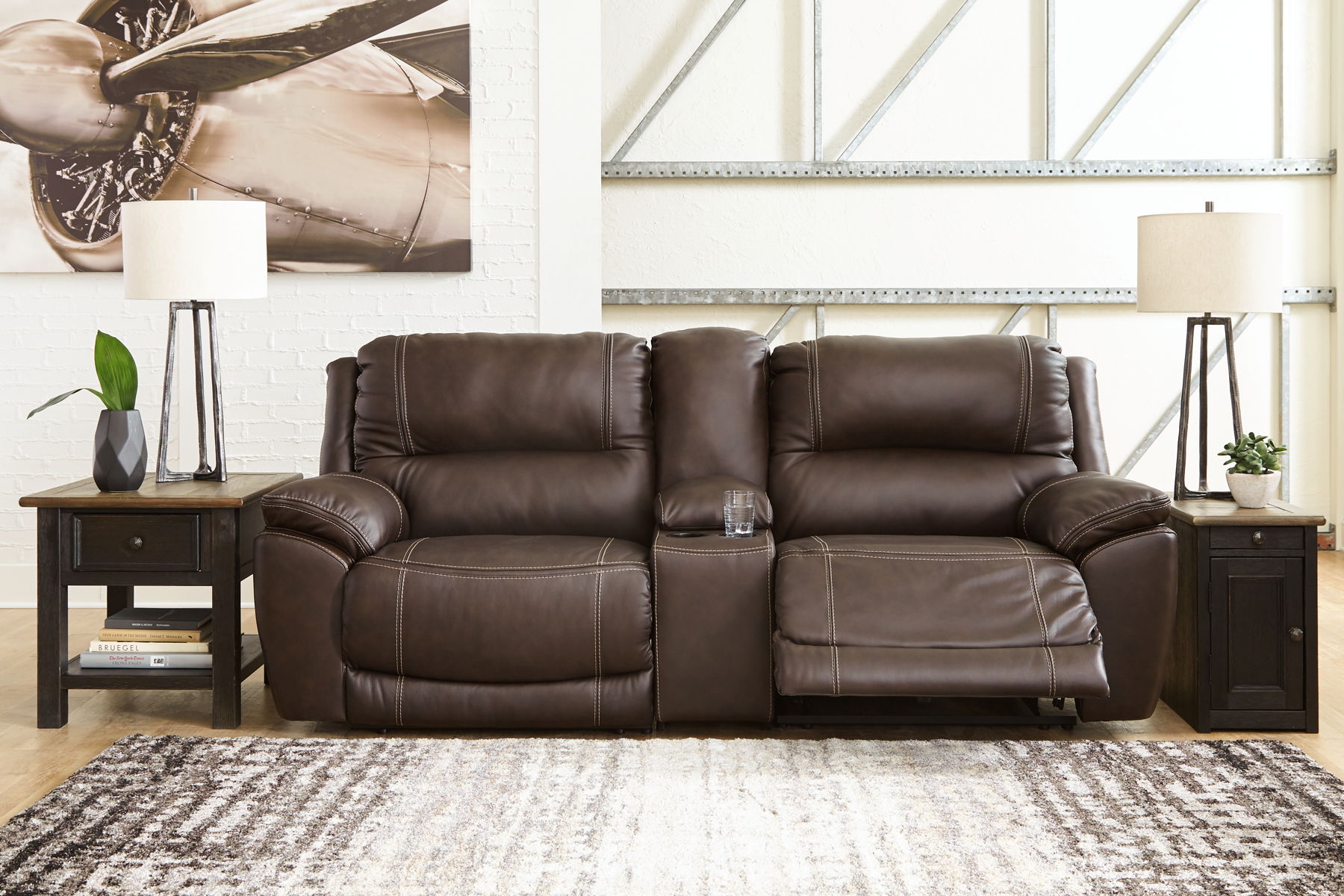 Dunleith - Power Reclining Sectional - Image 5