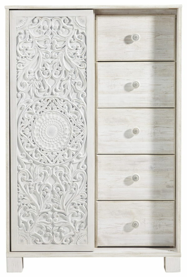 Paxberry - Whitewash - Dressing Chest - Image 10