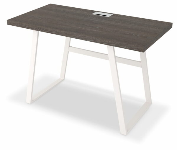 Dorrinson - White / Black / Gray - Home Office Desk - Image 5