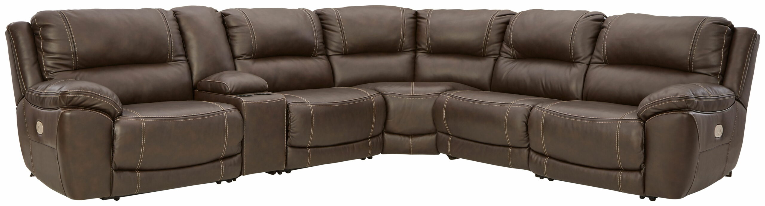 Dunleith - Power Reclining Sectional - Image 7