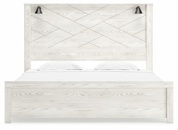 Gerridan - Panel Bed With Sconces - Image 2