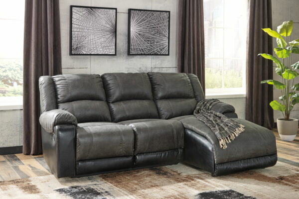 Nantahala - Reclining Sectional With Chaise - Image 3