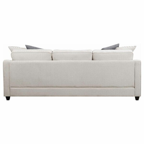 Mcloughlin - Upholstered Sloped Arm Sectional Sofa - Platinum - Image 11