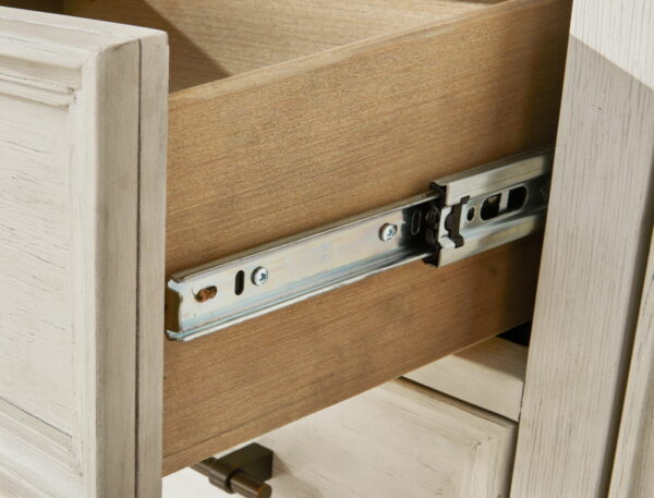 Shaybrock - Antique White / Brown - Dining Room Server - Image 6