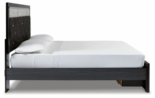 Kaydell - Upholstered Panel Storage Platform Bed - Image 13