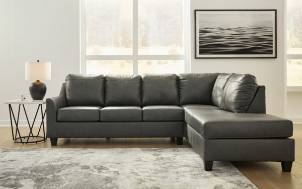 Valderno - Fog - 2-Piece Sectional With Raf Corner Chaise - Image 7