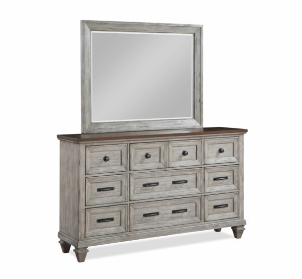B2114-060-Mariana - Mirror - Vintage Creme
