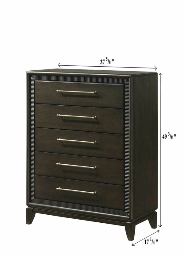 Saratoga - Chest - Black - Image 3