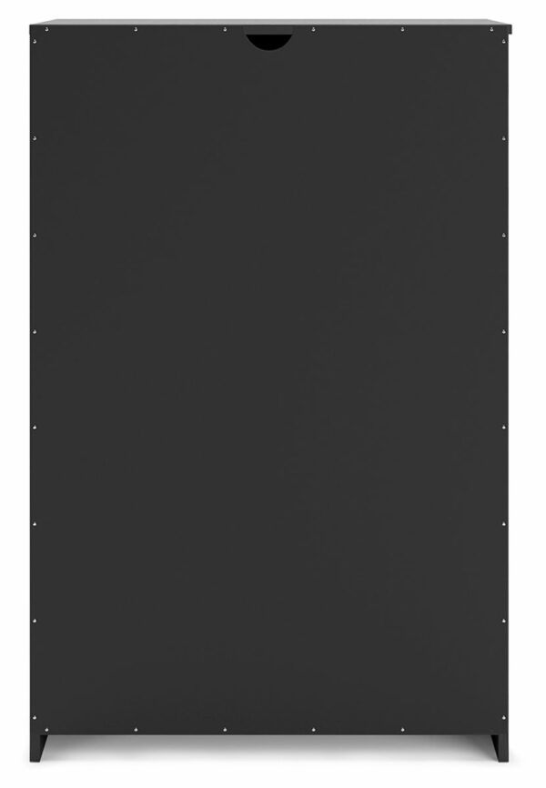 Finch - Black - Five Drawer Chest - 46" Height - Image 6