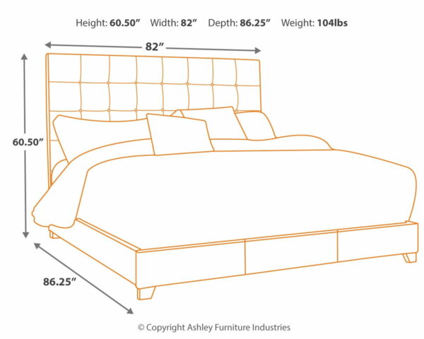 Dolante - Upholstered Bed - Image 9