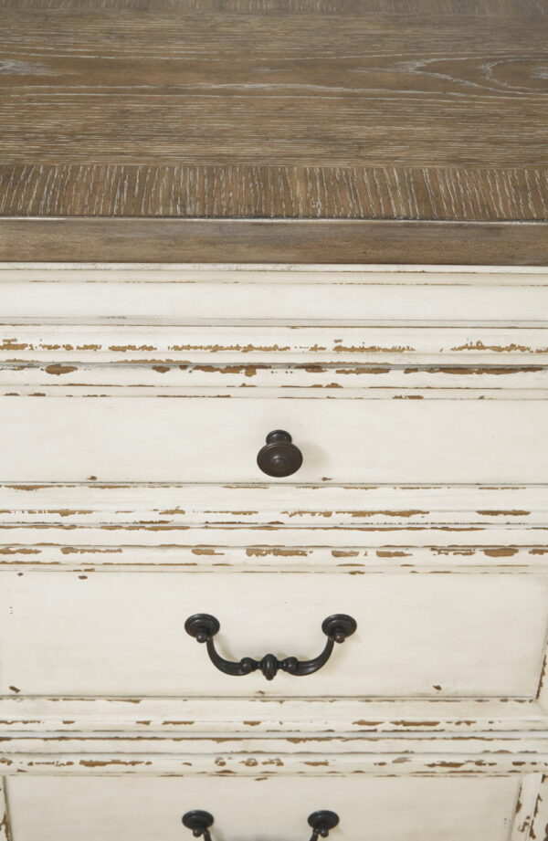 Realyn - Chipped White - Dining Room Server - Image 3