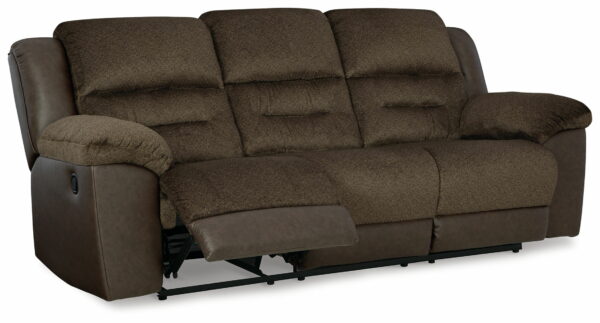 Dorman - Chocolate - Reclining Sofa - Image 2